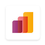 Odoo Sales Icon Odoo Sales app icon with upward bar chart